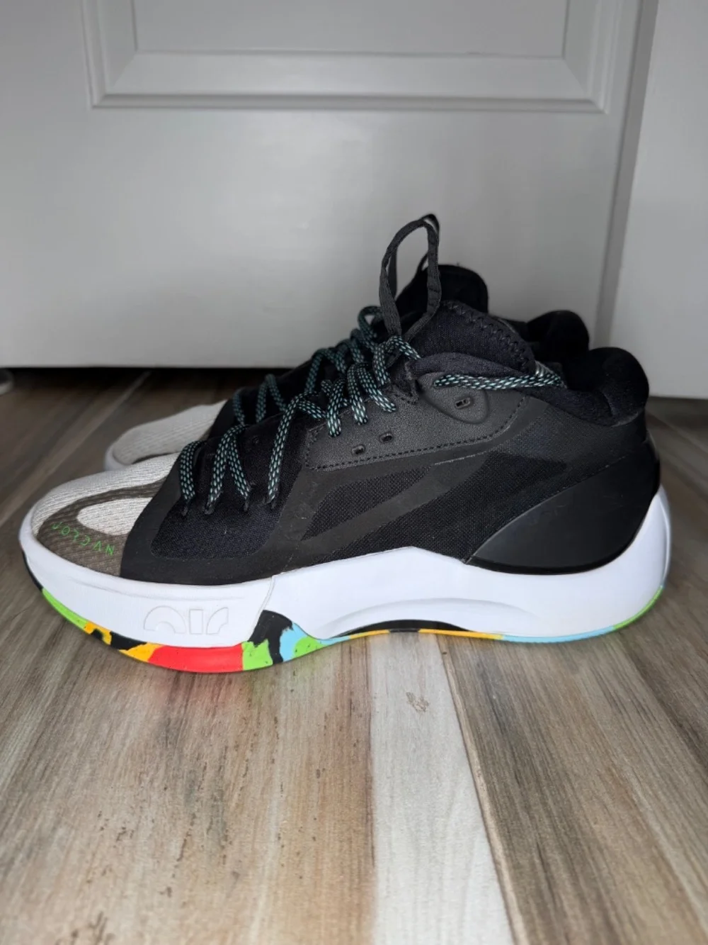 Jordan Zoom Separate Black Multicolor Sneaker Shoes DH0249-030 Basketball Mens 9